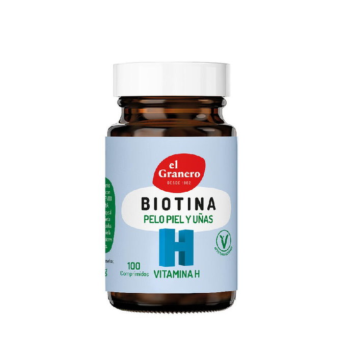 EL GRANERO BIOTIN (biotine vitamine H) 100 comprimés