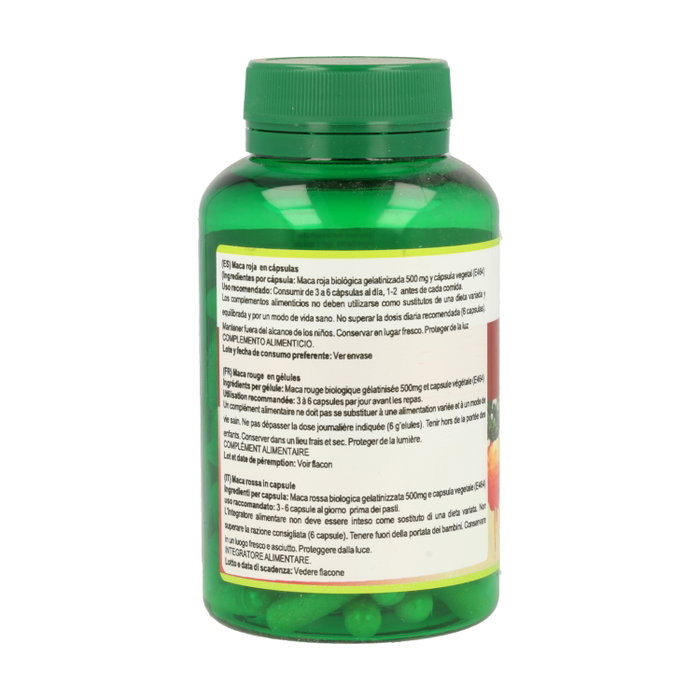 INKANAT Maca Roja Bio 100 capsules INKANAT Maca Roja Bio 100 capsules
