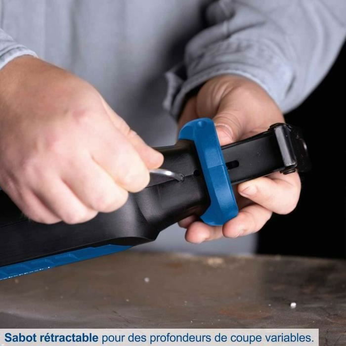 Scheppach Scie sabre sans fil C-RS100-X 20V, coupe max 115 mm tous matériaux avec 1 lame, sans batterie ni chargeur - SCHEPPACH IXES