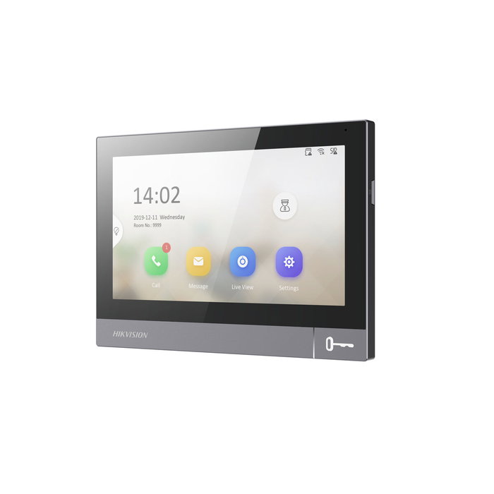 Interphone Vidéo Intelligent Hikvision DS-KH8381-WTE1 Noir