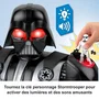 Fisher-Price HXG51 Robot Imaginext Dark Vador Star Wars Plus de 60 cm avec Effets Sonores et Lumineux - Clé Stormtrooper en Métal - Jouet Enfant dès 3 Ans