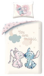 Halantex Parure de lit Lilo & Stitch You Are Magic 140 x 200 cm / 70 x 90 cm