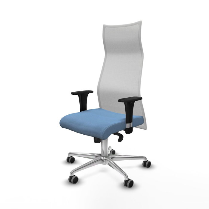 Chaise de Bureau Albacete XL Piqueras y Crespo B1C086G Bleu ciel