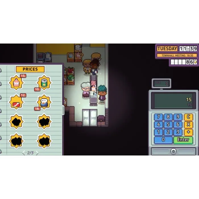 Just For Games Discounty - Jeu de Simulation RPG PS5 - Gestion de Supermarché, Personnalisation de Personnage et Communauté Dynamique à Blomkest Just For Games Discounty - Jeu de Simulation RPG PS5 - Gestion de Supermarché, Personnalisation de Personnage et Communauté Dynamique à Blomkest