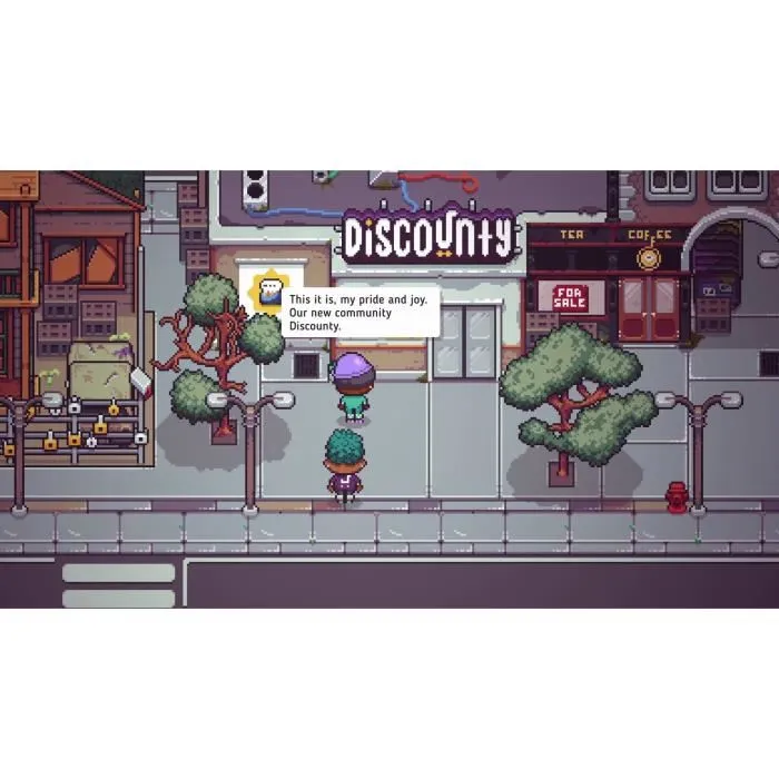 Just For Games Discounty - Jeu de Simulation RPG PS5 - Gestion de Supermarché, Personnalisation de Personnage et Communauté Dynamique à Blomkest Just For Games Discounty - Jeu de Simulation RPG PS5 - Gestion de Supermarché, Personnalisation de Personnage et Communauté Dynamique à Blomkest