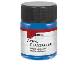 Kreul Peinture acrylique brillante bleu 50ml