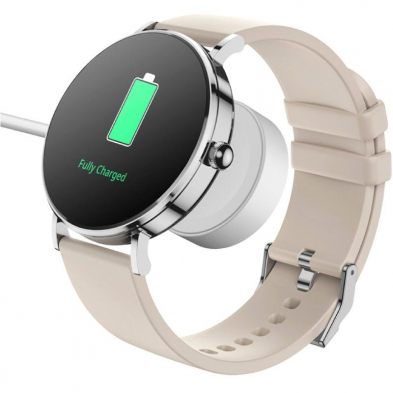 SPC Smartee Duo Velvet – Montre connectée avec écran AMOLED 1.32 pouces, Bluetooth et 100+ modes sportifs