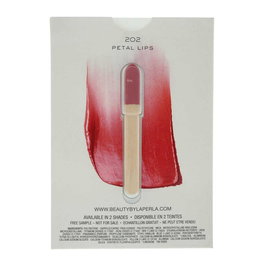 La Perla Rouge à Lèvres Crème Satin Lips Nuancier 202 Pétale - Échantillon 0.08 g - Maquillage pour Femmes