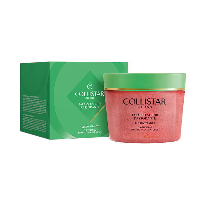 Collistar Gommage Thalasso Raffermissant 600 g, Soin Exfoliant Corps aux Extrait de Cerise, Grenade et Noisette pour Fermeté et Élasticité de la Peau