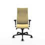 Piqueras Y Crespo Fauteuil Albacete, Similicuir Crème, Mécanisme Synchrone