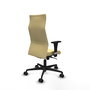 Piqueras Y Crespo Fauteuil Albacete, Similicuir Crème, Mécanisme Synchrone