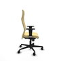 Piqueras Y Crespo Fauteuil Albacete, Similicuir Crème, Mécanisme Synchrone