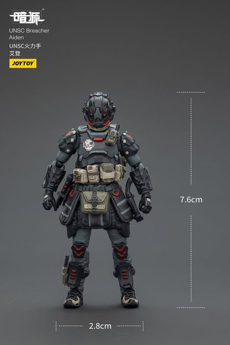 UNSC Dark Source figurine Breacher Aiden 7 cm UNSC Dark Source figurine Breacher Aiden 7 cm