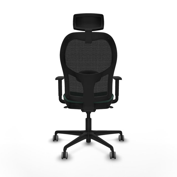 Piqueras y Crespo Chaise de Bureau avec Appui-tête 1D036G2 Vert