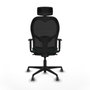 Piqueras y Crespo Chaise de Bureau avec Appui-tête 1D036G2 Vert