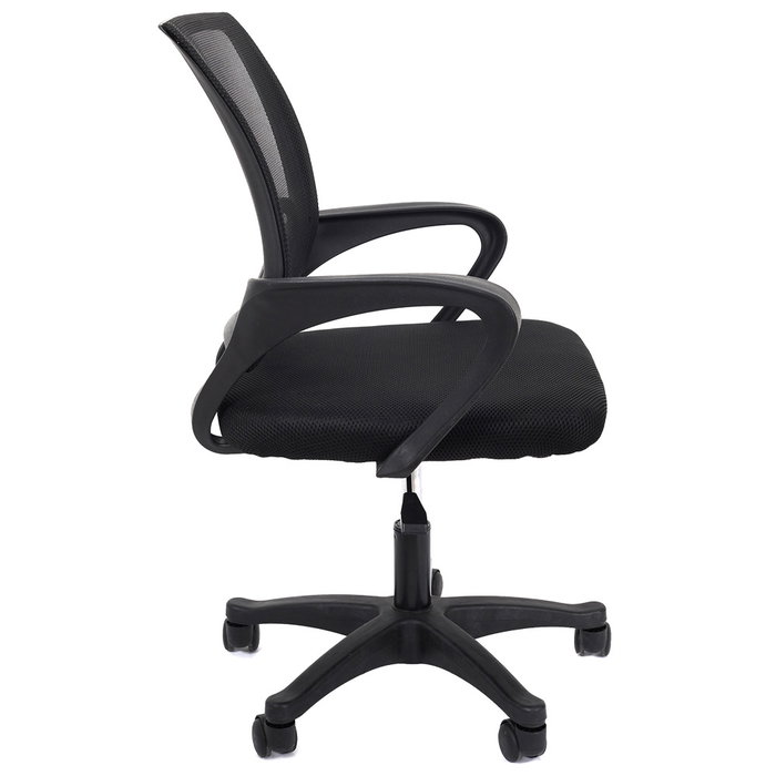 Home Deco Factory Chaise de bureau noire réglable