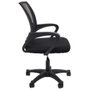 Home Deco Factory Chaise de bureau noire réglable
