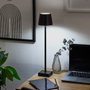 Home Deco Factory Lámpara Táctil USB Negra