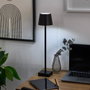 Home Deco Factory Lámpara Táctil USB Negra