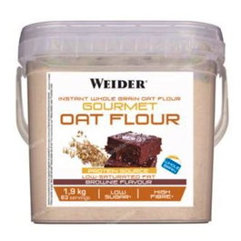 WEIDER Farine d'avoine instantanée saveur brownie 1,9 kg