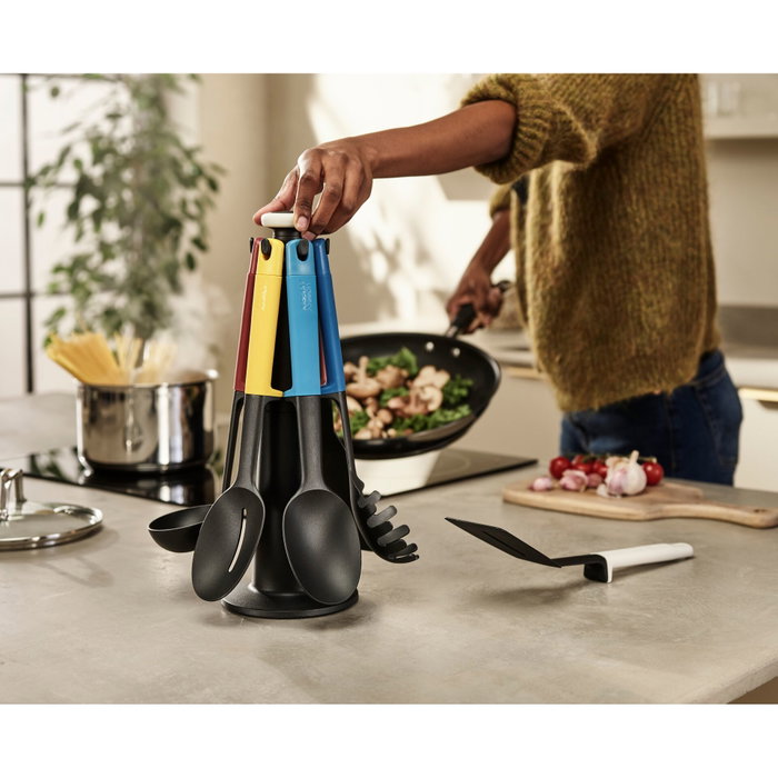 Joseph Joseph Elevate Ensemble d'ustensiles de 6 pièces avec support de rangement Joseph Joseph Elevate Ensemble d'ustensiles de 6 pièces avec support de rangement