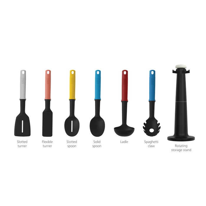 Joseph Joseph Elevate Ensemble d'ustensiles de 6 pièces avec support de rangement Joseph Joseph Elevate Ensemble d'ustensiles de 6 pièces avec support de rangement