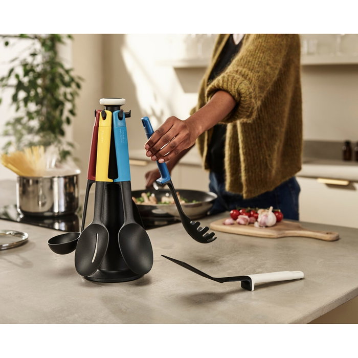 Joseph Joseph Elevate Ensemble d'ustensiles de 6 pièces avec support de rangement Joseph Joseph Elevate Ensemble d'ustensiles de 6 pièces avec support de rangement