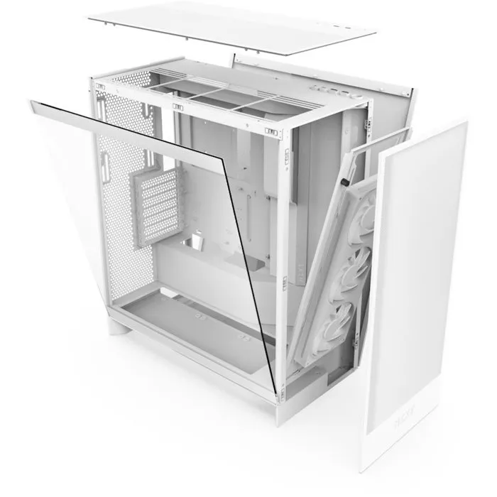 NZXT H7 Flow RGB (2024) Boîtier PC Moyen Tour Blanc NZXT H7 Flow RGB (2024) Boîtier PC Moyen Tour Blanc