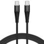 Savio Câble USB C CL-160 Noir 2 m