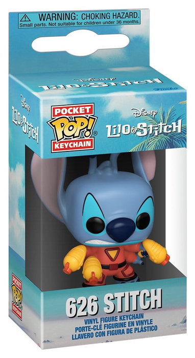 FUNKO Porte-clés Pocket POP! Disney Lilo & Stitch 626 Stitch FUNKO Porte-clés Pocket POP! Disney Lilo & Stitch 626 Stitch