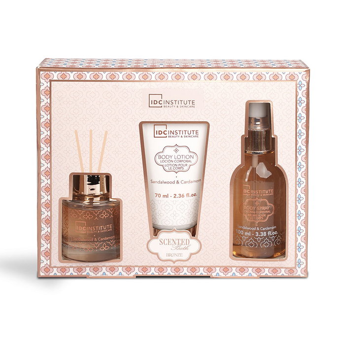 Idc Institute Coffret de Bain Parfumé Bronze 3 Pièces Idc Institute Coffret de Bain Parfumé Bronze 3 Pièces