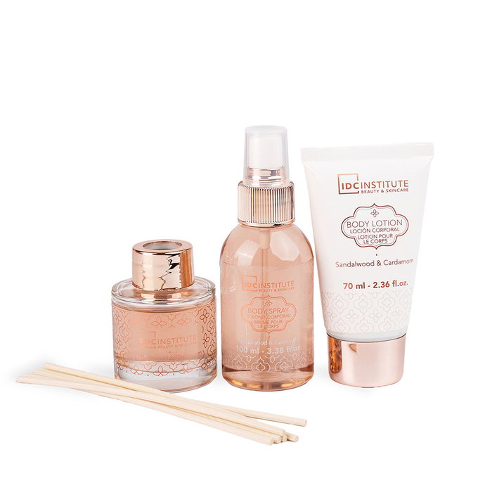 Idc Institute Coffret de Bain Parfumé Bronze 3 Pièces Idc Institute Coffret de Bain Parfumé Bronze 3 Pièces