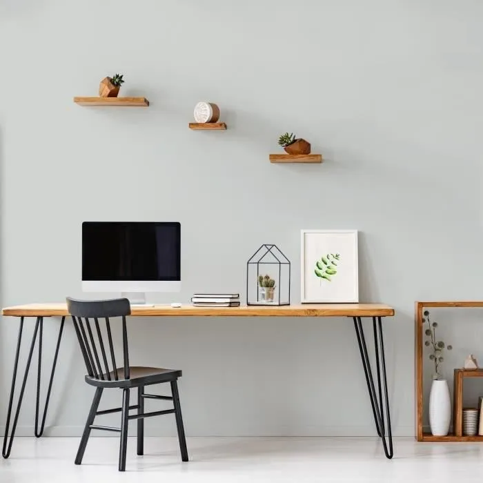 Ripolin Peinture acrylique Velours Gris Lomé 2.5L pour Murs et Boiseries, Haute Opacité et Aspect Soiyeux, Surface 25 m2, Classe A+