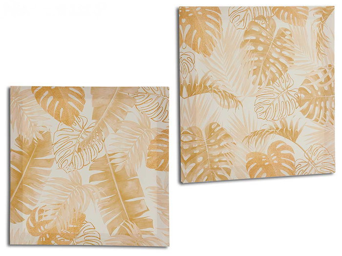 Giftdecor Lienzo 28x28 cm Feuille Naturelle Assortis (Set de 36) Giftdecor Lienzo 28x28 cm Feuille Naturelle Assortis (Set de 36)