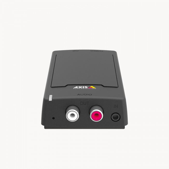Axis C8110 Pont Audio Réseau, Solution SIP PoE, Gestion de Zone Audio Manager Edge, Intégration Audio Analogique et Numérique