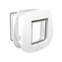 Chatière Trixie Blanc Plastique 27 × 26 CM