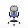 Chaise de Bureau Piqueras y Crespo 1D036N0 Bleu clair