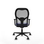 Chaise de Bureau Piqueras y Crespo 1D036N0 Bleu clair