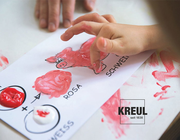 Kreul Kit peinture MUCKI Pintamos, mezclamos y estampamos +4 Kreul Kit peinture MUCKI Pintamos, mezclamos y estampamos +4