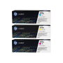 HP Multipack de toner 312A CF440AM (Cyan, Magenta, Jaune)