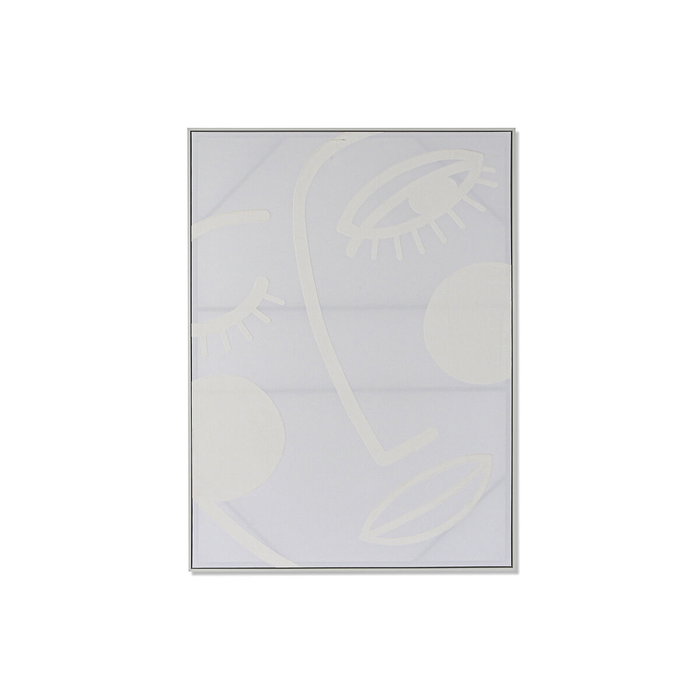 Home ESPRIT Toile Blanc Abstrait Scandi 103 x 4,5 x 143 cm Home ESPRIT Toile Blanc Abstrait Scandi 103 x 4,5 x 143 cm
