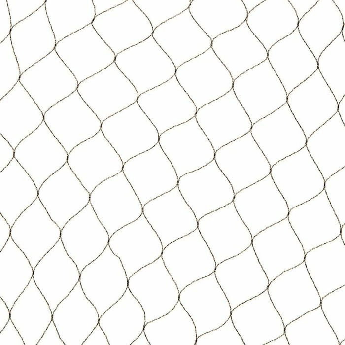 Nature Filet anti-oiseaux Primo Noir 10 x 10 m Mailles 28mm