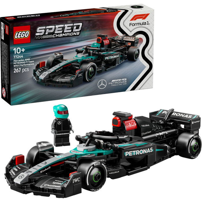 LEGO Speed Champions Mercedes-AMG F1 W15 Voiture de course 77244 LEGO Speed Champions Mercedes-AMG F1 W15 Voiture de course 77244