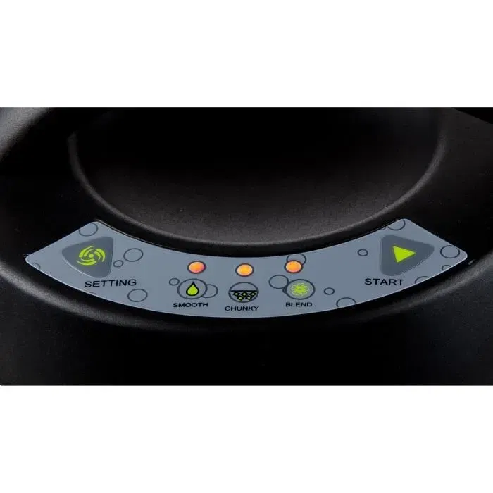 Domo DO498BL Blender chauffant ou soupière 1,6 L noir - 3 programmes - 1000 W