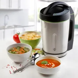 Domo DO498BL Blender chauffant ou soupière 1,6 L noir - 3 programmes - 1000 W