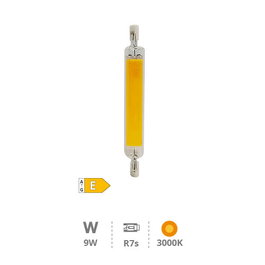 GSC Evolution Ampoule linéaire LED COB 118mm R7s 9W 3000K