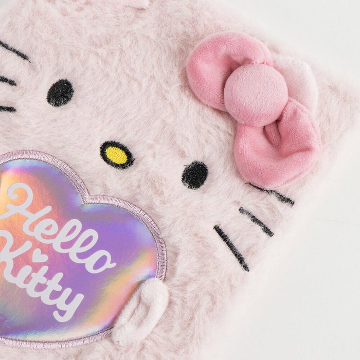CERDÁ Carnet de notes en peluche Hello Kitty, 15x21x3 cm CERDÁ Carnet de notes en peluche Hello Kitty, 15x21x3 cm