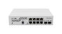 MikroTik Cloud Smart Switch CSS610-8G-2S+IN, 8 Ports Gigabit Ethernet, 2 Ports SFP+ 10G, 12-57V, Géré