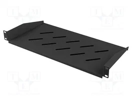 LANBERG Étagère 1U noir Standard 19 pouces