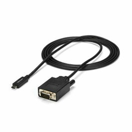 StarTech.com Câble USB-C vers VGA 2m Noir (CDP2VGAMM2MB) man/man